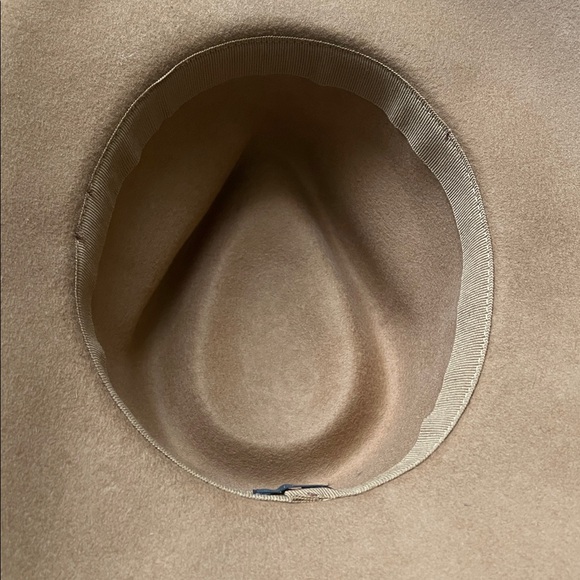 LAST CALL J. Crew Camel Wool Fedora Hat - Picture 5 of 6